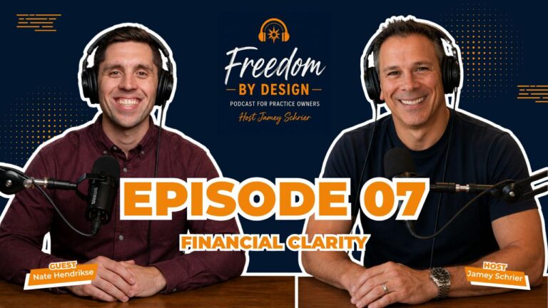 Financial clarity for practice owners podcast episode Nate Hendrikse